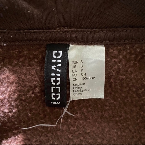 H&M Brown Zip Up Jacket - Picture 5 of 5